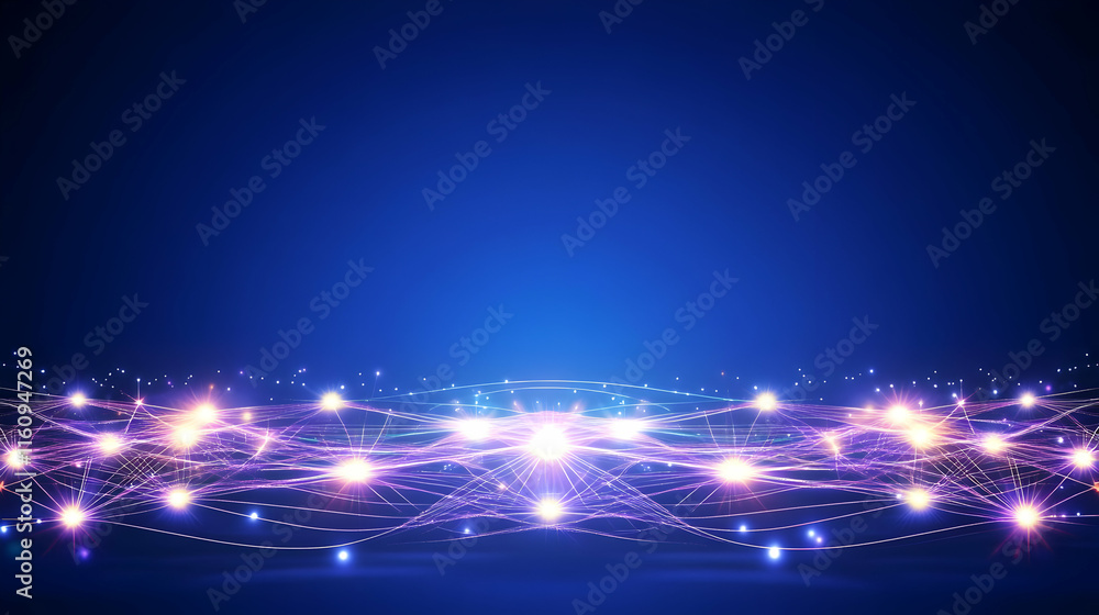 Poster abstract network background image
