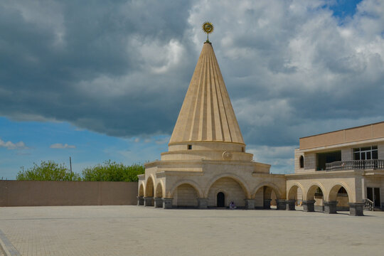 Yezidi Temple in Rya Taza village (Aragatsotn Province, Armenia)