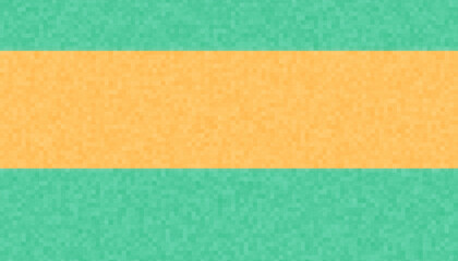 Blurred yellow and green checkered frame background