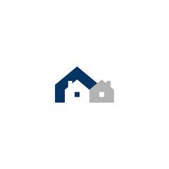 Home logo. two house. house dream. home sweet. investment house. grow propety. open door, building