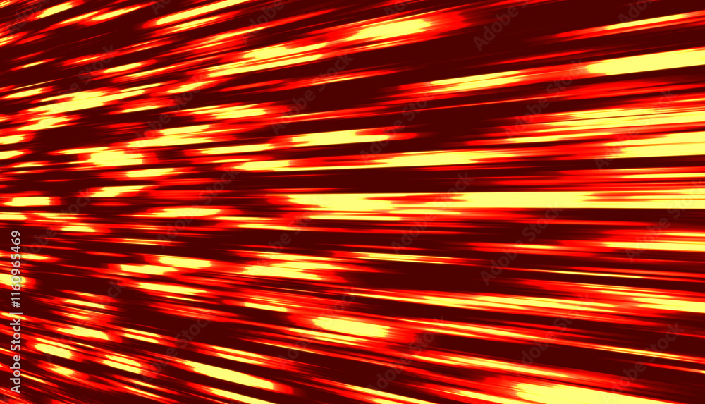 Wall mural an abstract background with a glowing red jet stream extends to the right.