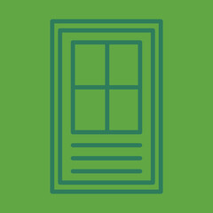 Classroom Door Icon Design