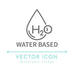 Water Based Line Icon