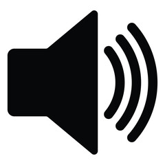 Speaker volume icon vector illustration