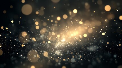 abstract light painting of sparks with negative space