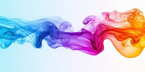 A gradient of colors flowing smoothly into one another, creating a vibrant and dynamic visual effect.