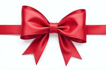 vibrant red bow watercolor style png file graphic design