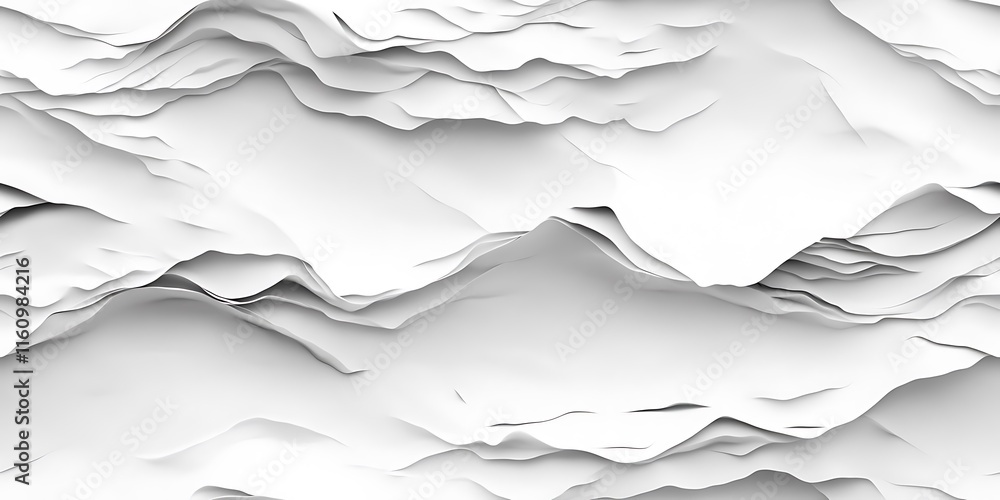 Poster stylish seamless repeat pattern resembling textured layered paper in neutral tones