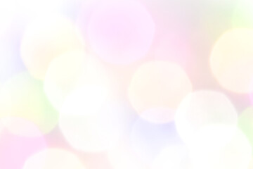 Obraz premium キラキラしたカラフルな玉ボケ背景