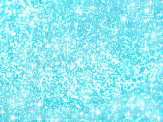 キラキラした水色の背景テクスチャ