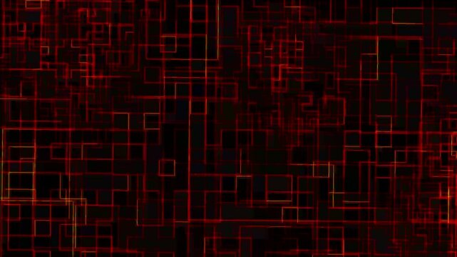 circuit animation background on a computer system. abstract digital technology background.

