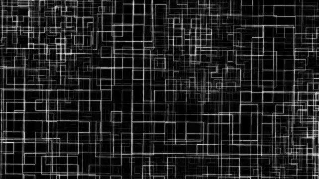 circuit motion background on a computer system. abstract digital technology background.