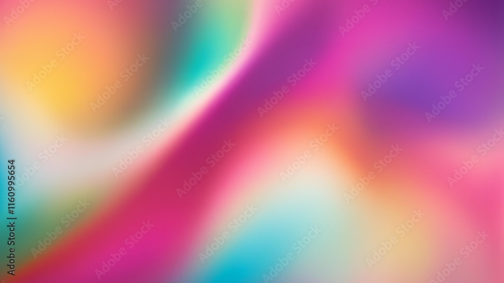 Aufkleber a softly blended background featuring a range of colors for a calming effect