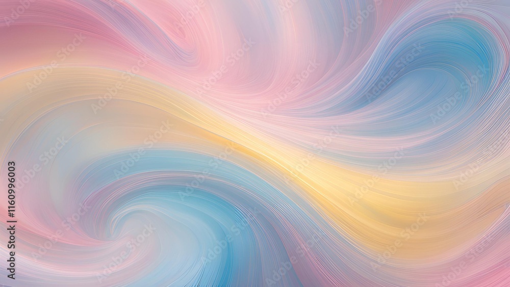 Poster a gentle, multicolored background with a soft-focus effect