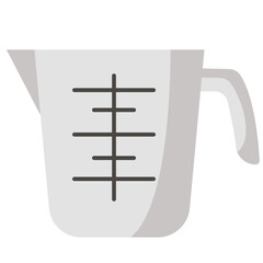 Illustration of a Measuring Cup