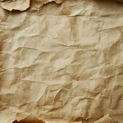 Crumpled old paper texture background for creative designs vintage aesthetic artistic environment close-up viewpoint
