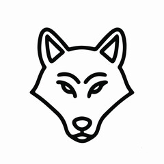 vector wolf head art free download.