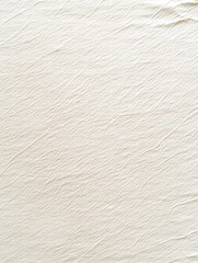 Minimalist creamy white paper texture background for creative projects soft lighting elegant design