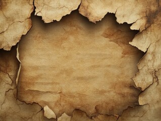 Fototapeta premium Vintage paper texture background golden yellow minimalist design aged parchment environment artistic viewpoint