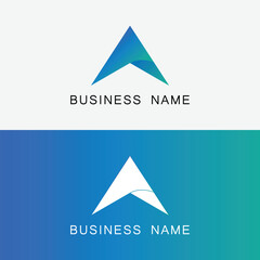 growth income logo with up arrow concept
