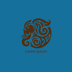 Obraz premium Wild African Elephant Silhouette