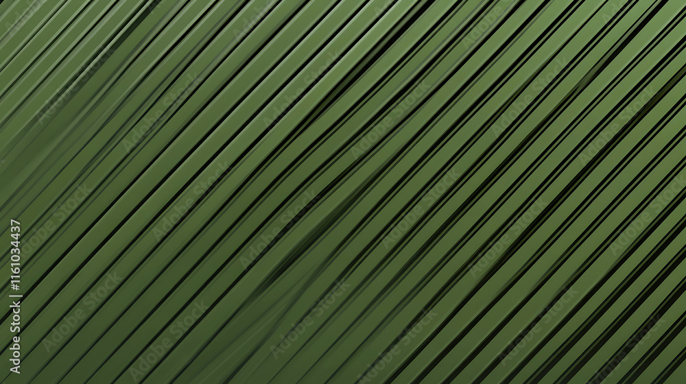 Poster abstract diagonal striped pattern in deep green and black, a striking abstract pattern featuring dia