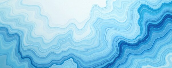 Obraz premium Abstract pastel blue and white marbled effect, pattern, design, pastel