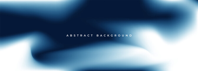 Bright blue and white holographic background. Abstract blue liquid gradient creative banner. Blurred soft blend color gradation minimalist background. Vector illustration.