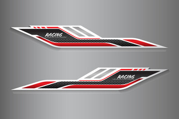 Sport racing stripes car stickers vinyl decal templates