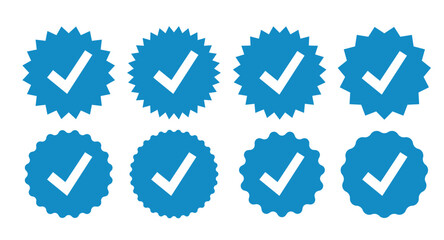verified icons set