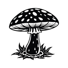 mushroom svg