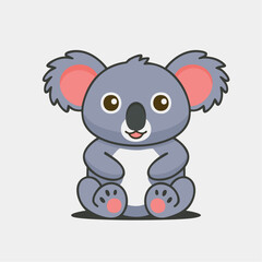 Naklejka premium koala vector
