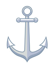 anchor on white background