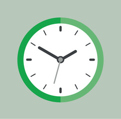 wall clock vector illustration