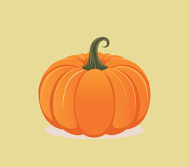 illustration of a pumpkin