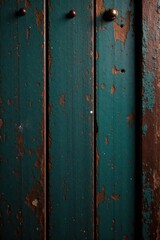 Dark and dusty old wooden panel with scratches, dark panel, dusty surface, rough texture