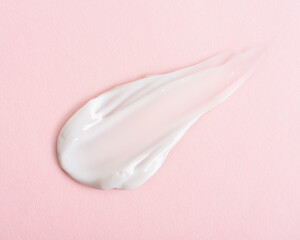 Cosmetic smear cream texture