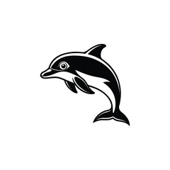 Obraz premium Dolphin svg