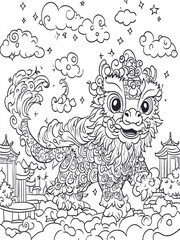 Lunar New Year Welcomed by Dashing Lion Dance