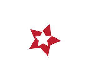 star symbol graphic design vector symbol logo