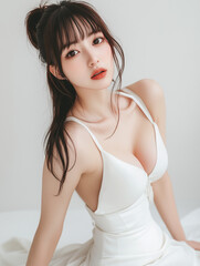 キャバクラ嬢・ラウンジ嬢の女性の宣材写真