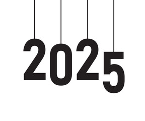 text new year graphic design vector symbol logo