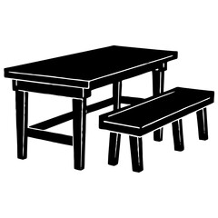 table and chairs