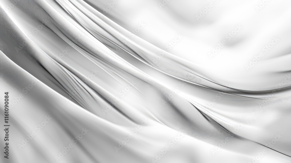 Poster elegant soft gray fabric texture with flowing streaks and highlights for background design elements
