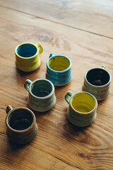 cups and saucers