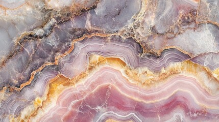 Obraz premium Elegant Soft Pink Onyx Marble Texture With Subtle Veining for Interior Design Backgrounds