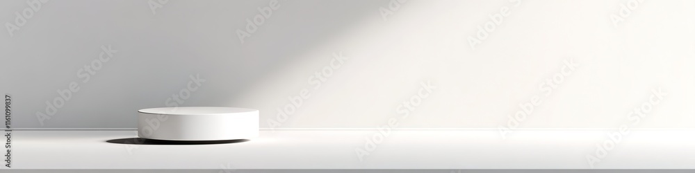Poster close-up photo of single product against clean white background with ample copy space to allow for g