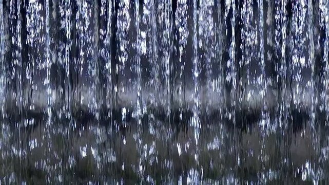 Waterfalls Super Slow Motion x16 Background