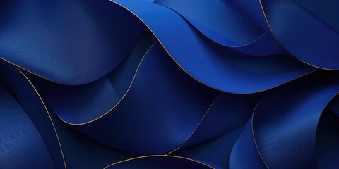 Fototapeta premium Vibrant abstract painting featuring a dynamic blend of blue and yellow with an organic texture. Suitable for contemporary interior spaces.