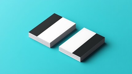 Obraz premium Modern and Minimalist Business Card Mockup Collection for Creative Branding